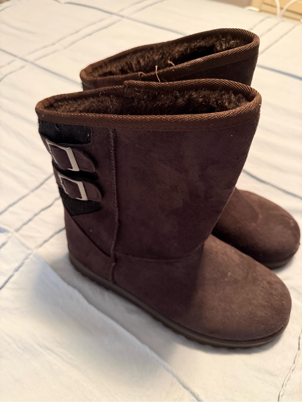 “Fuggs” (fake uggs) Winter Boots - Brown